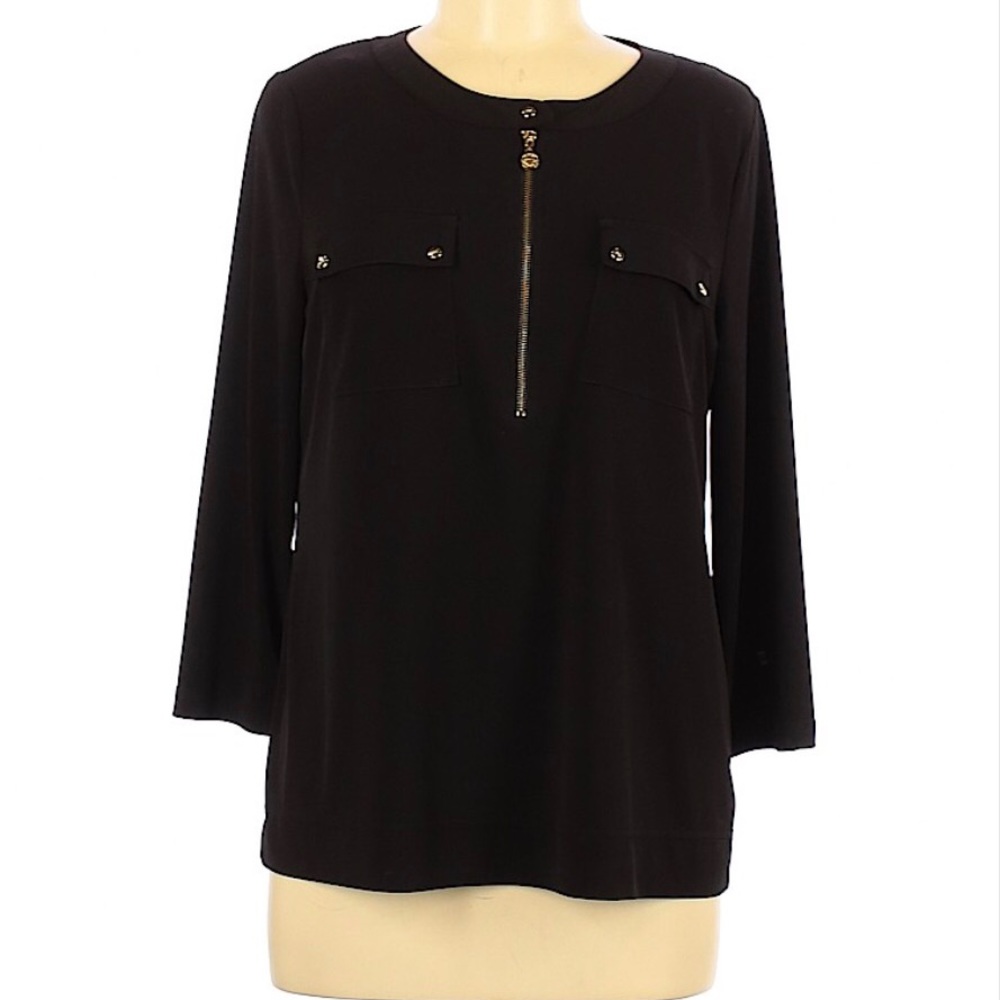 ⚡️   3/$30,  Anne Klein 3/4 Sleeve Blouse